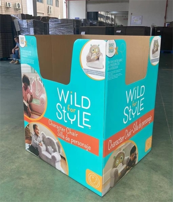 qualidade  Slotted Design Full Pallet Market Carton 48" X 40" X 46" fábrica